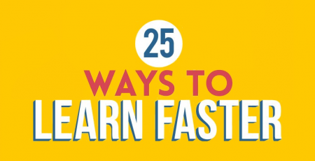 The Top 25 Ways to Learn Faster [Infographic]
