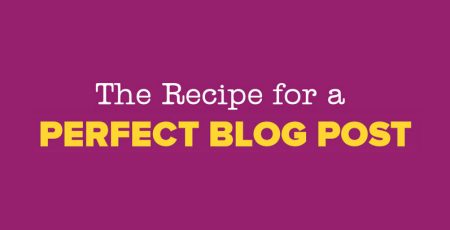 The Recipe for a Perfect Blog Post [Infographic]