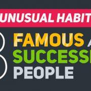 Unusual Habits of 8 Famous and Successful People [Infographic]