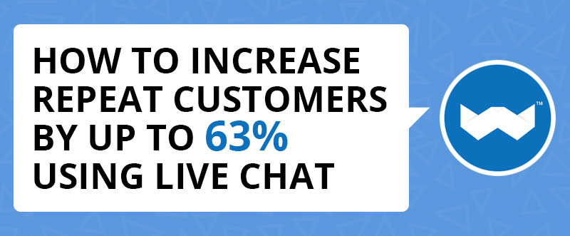 Repeat Customers with Live Chat Intro